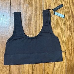 SKIMS STRETCH RIB SCOOP BRALETTE